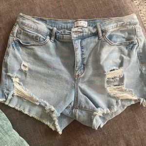 Sophia cut off Jean shirts